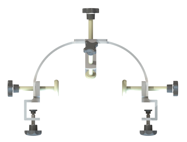Positionierungshilfe für inomed Stereotaxiesysteme